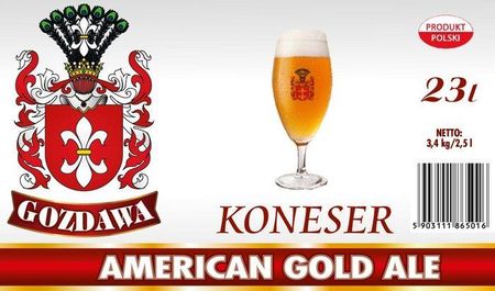 Brewkit Gozdawa Koneser American Gold Ale