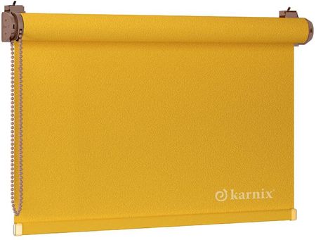 Karnix Rolety Bezinwazyjne Mini Pearl Żółty Dębowy