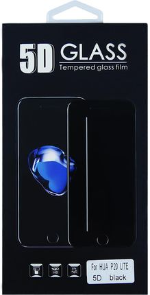 XGSM Czarne Szkło Hartowane 5D Full Glue do Huawei P20 Lite