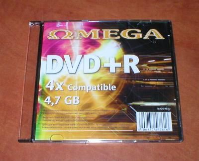 Omega DVD+R 4.7GB 16x Slim 1szt