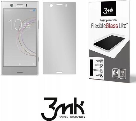 3MK Sony Xperia XZ1 Compact szkło hybryda Fg Lite