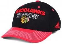 Adidas Chicago Blackhawks Czapka Adidas NHL Locker Room Structured Flex Cap