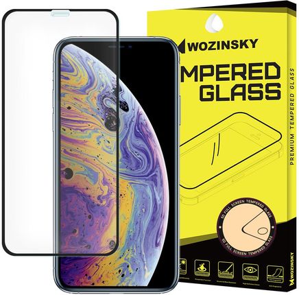 Wozinsky szkło hartowane Full Glue Apple iPhone XS czarny