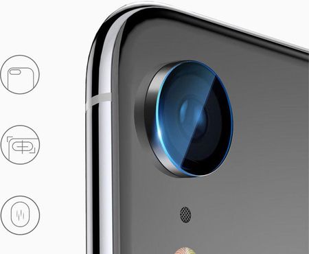 Baseus 2x Szkło Camera Lens na obiektyw do Apple iPhone XR 6.1