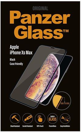 PanzerGlass szkło hartowane na Apple iPhone XS Max CZARNY