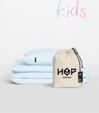 Zdjęcie Hop Design Pościel Perkal 100x135Cm Kids Pure Pastelowy Błękit - Sopot