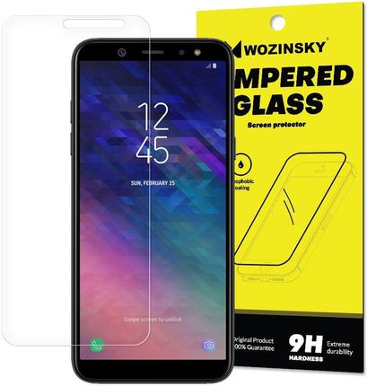 Wozinsky Tempered Glass szkło hartowane 9H Samsung Galaxy A6 2018 A600