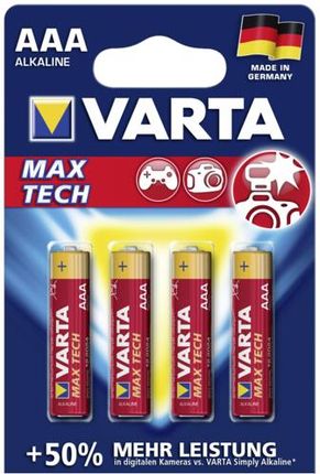 Varta Max Tech Micro AAA LR 03 4szt