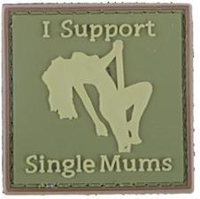 Zdjęcie Gfc Tactical Naszywka 3D I Support Single Mums Oliwkowa - Ożarów Mazowiecki