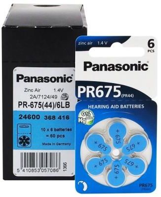 Panasonic 120 x do aparatów słuchowych 675/PR675/PR44