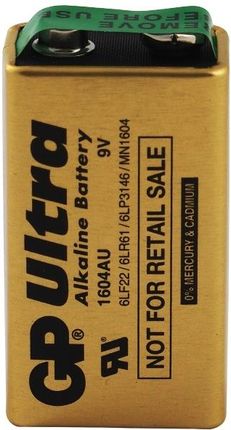 GP Batteries 1 x Ultra Industrial 6LR61/9V (OEM)