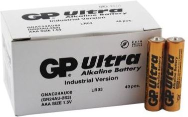 GP Batteries LR03 AAA Ultra Alkaline Industrial karton 40szt