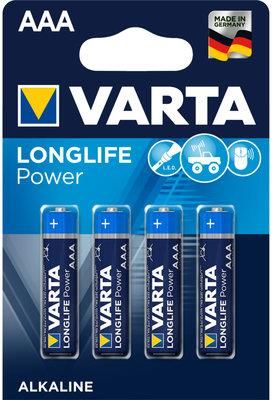 Varta 4 x Longlife Power LR03/AAA 4903 (High Energy)