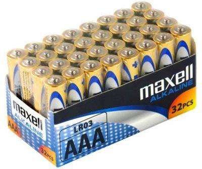 Maxell 32 x bateria alkaliczna Alkaline LR03/AAA