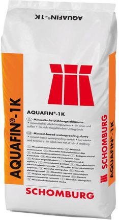 Schomburg Aquafin-1K Sztywna Cienkowarstwowa Zaprawa Uszczelniająca 25Kg