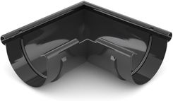 Zdjęcie Bryza Narożnik zewnętrzny PVC 75 mm czarny 60-069 - Gostyń