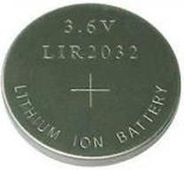 Batimex Akumulator LIR2032-VBY2 40mAh Li-Ion 3.6V 1x1 poziomo rozstaw 20.5mm