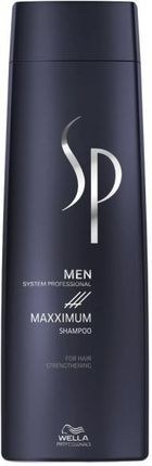 Wella SP MEN Maxximum szampon wzmacniający do włosów dla mężczyzn 250ml