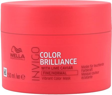 Wella Invigo Brilliance maska do włosów farbowanych cienkich i normalnych 150 ml
