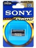 Sony bateria foto litowa CR123/CR123A/CR17345
