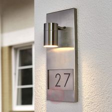 Konstmide Oświetlenie Nr Domu Modena 7655 Stal Szlachetna