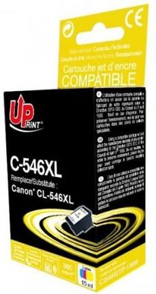 Uprint kompATybilny ink z CL546XL, Colour, 360s, 15ml, C546XL, DlA Canon PixmA MG2450,2550