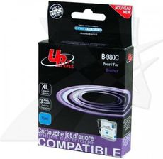 Uprint kompATybilny ink z LC980C, CyAn, 12ml, B980C, DlA Brother DCP145C, 165C
