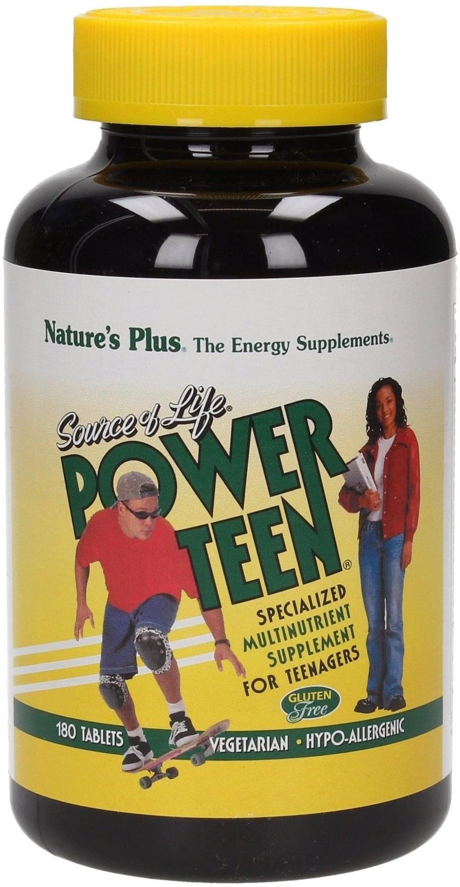 Nature's Plus Source of Life Power Teen 180 tabl - Opinie i ceny na ...