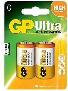 EMOS 2 ks Bateria alkaliczna C GP ULTRA 1,5V