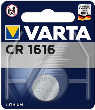Varta 6616 1szt Bateria litowa CR1616 3V