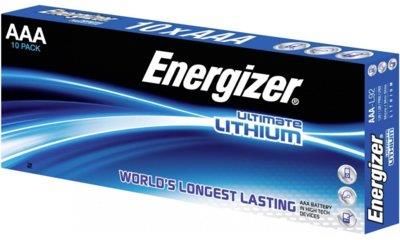 Energizer Bateria Ultimate Lithium Litowa AAA L92 10 szt. Bulk