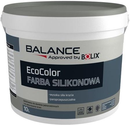 Bolix Balance Ecocolor Farba Silikonowa 10L