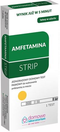 Amfetamina Strip szybki test to wykrywania amfetaminy w moczu 1 szt