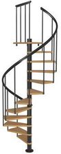 Zdjęcie Dolle Schody Spiralne Calgary Antracyt Śr. 140 Cm 71054Al - Szydłów
