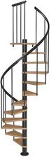 Zdjęcie Dolle Schody Spiralne Calgary Antracyt Śr. 120 Cm 71052Al - Śrem