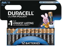 Zdjęcie Duracell Baterie alkaliczne AAA Ultra Power, 12 sztuk - Gorzów Wielkopolski