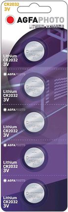 AgfaPhoto bateria Lithium CR 2032 3V 5 sztuk