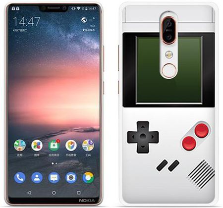 Etuo Fantastic Case Nokia X6 (2018) game boy Etui na telefon