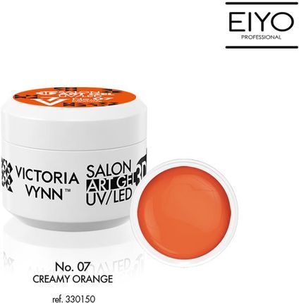 Żel Do Dekoracji Paznokci 3D Art Gel Uv/Led No07 Creamy Orange Victoria Vynn