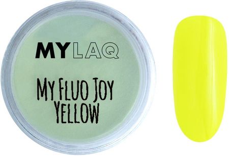 Mylaq Pyłek Do Paznokci My Fluo Joy Yellow 3G