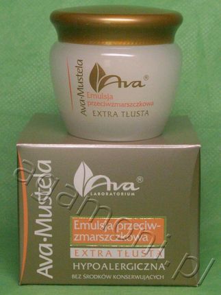 Ava Ava - Mustela Emulsja przeciwzmarszczkowa extra tłusta 50 ml