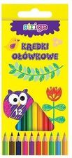 Zdjęcie Kredki trójkątne ołówkowe 12 kolorów STRIGO - Bełchatów