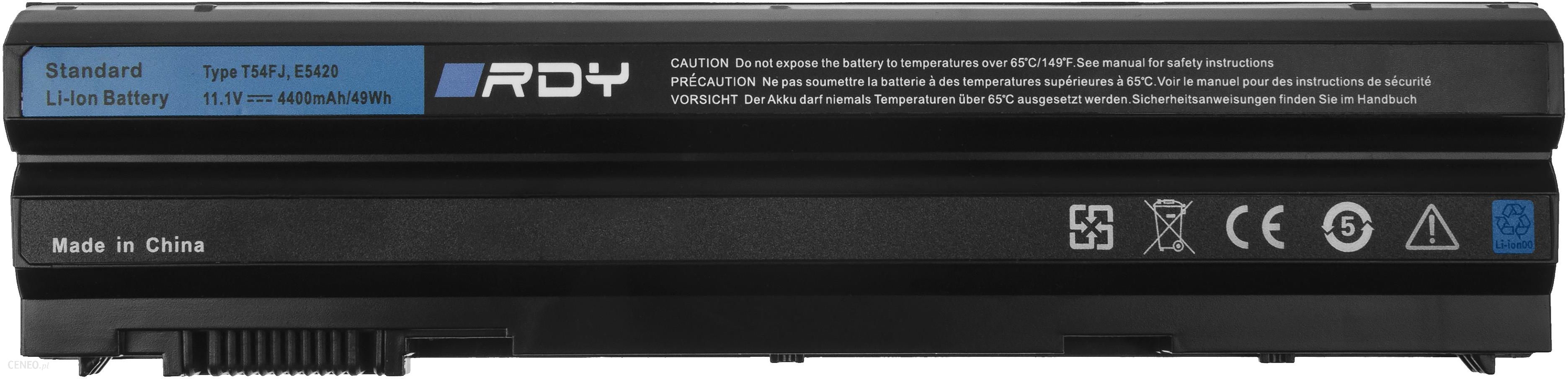Rdy Bateria 8858X T54FJ M5Y0X do Dell Latitude E5420 E5430 E5520 E5530 E6420 E6430 E6520 E6530