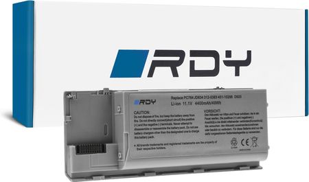 Rdy Bateria PC764 JD634 do Dell Latitude D620 D630 D631 D620 ATG D630 ATG