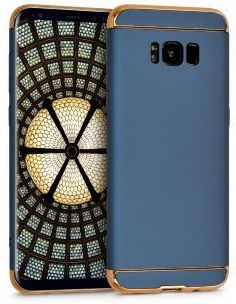 KWMobile Etui Samsung Galaxy S8 Plus Metallic gold/darkblue