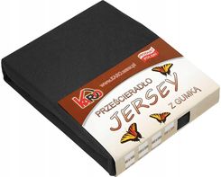 Zdjęcie Prześcieradło Jersey Z Gumką 140X200 Czarne 044 Gr - Piastów