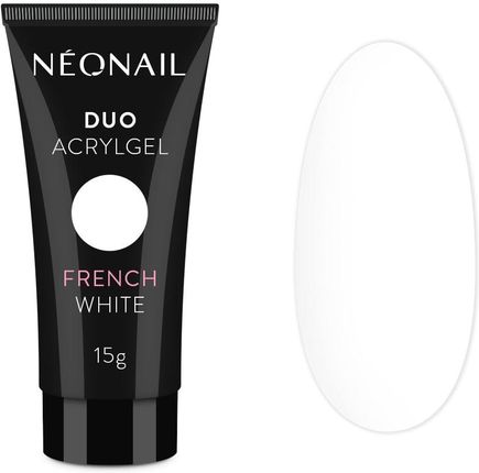 NEONAIL Duo Acrylgel Żel do utwardzania i przedłużania paznokci French White 15g