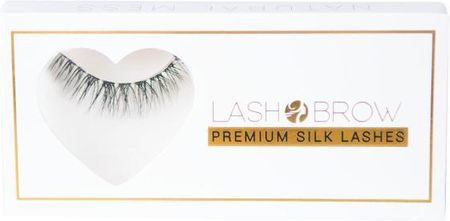 Lash Brow Premium Silk Lashes Rzęsy na pasku NATURAL MESS