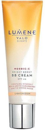 Lumene VALO Bright Boost BB Cream SPF20 Rozświetlający krem BB LIGHT/MEDIUM 30 ml
