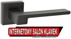 Zdjęcie Convex Klamka 1535 Rozeta Kwadratowa Czarny Mat 15374 - Cieszyn